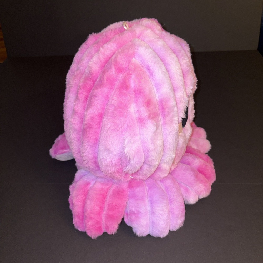 Oppy The Octopus 10" Plush Pink Stuffed Toy from Peek a Boo - Picture 4 of 5